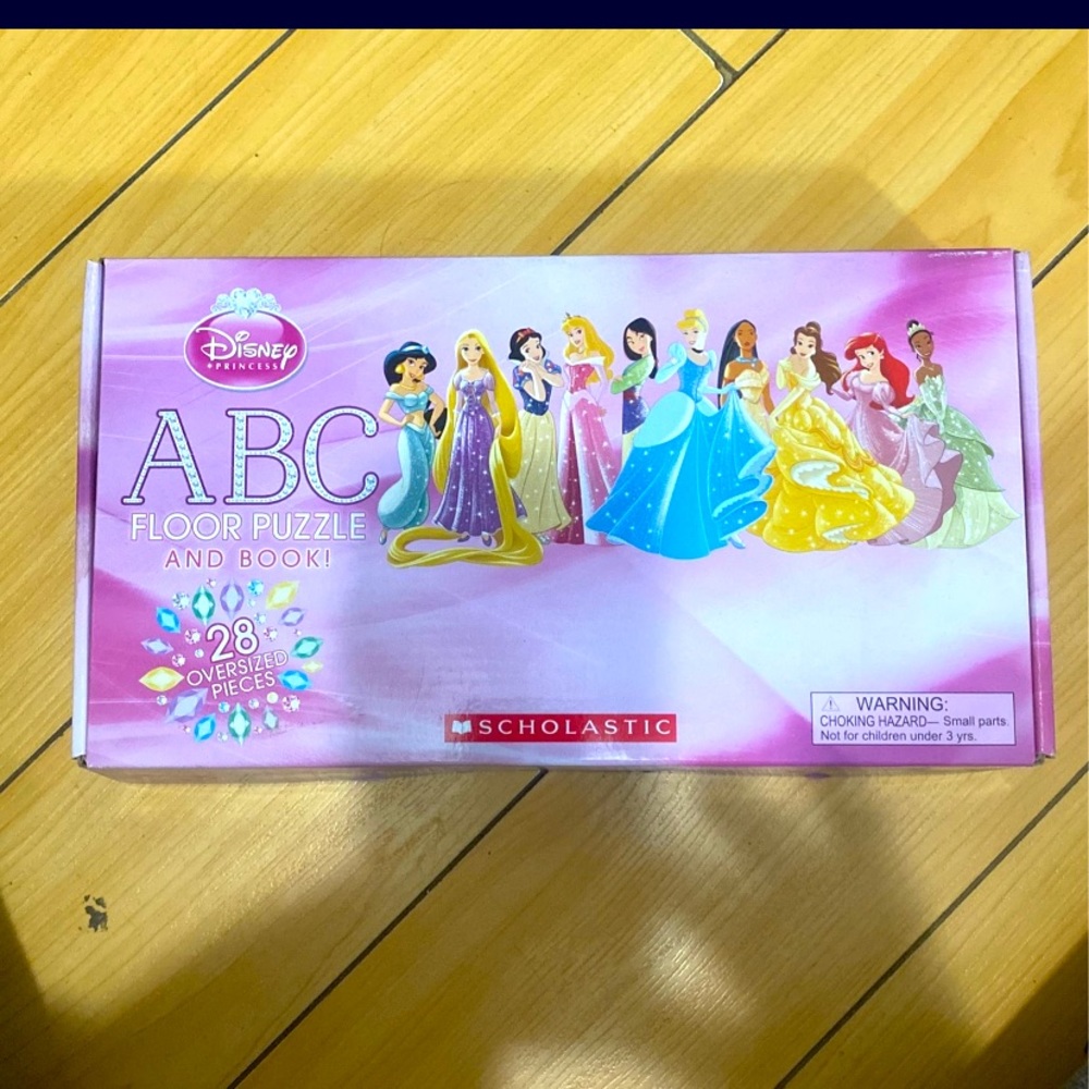ABC FLOOR PUZZLE/book